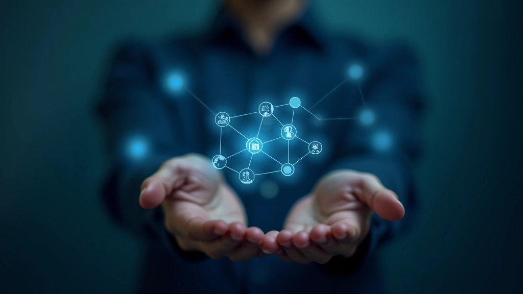 Innovationsprozess mit Netzwerk-Grafiken